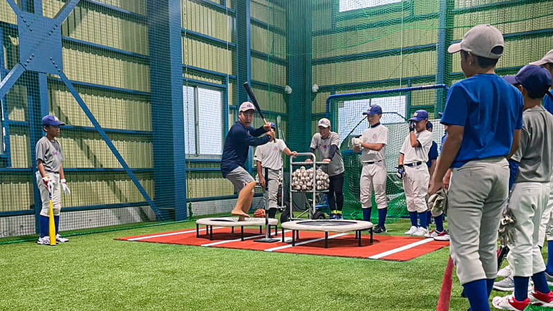 スポーツに打ち込む子どもたち